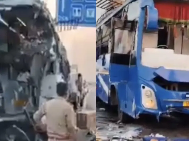 Screenshot 2025 05 27 At 1.14.03 Pm Major Road Accident Of Sleeper Bus On Agra-Lucknow Expressway From Delhi. 26 Passenger Injured.